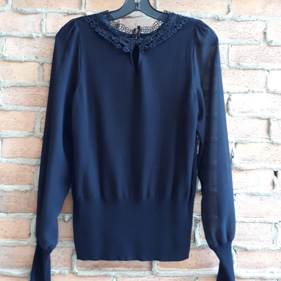 4For$30 Chiffon Sleeves Sweater Top - Picture 5 of 11